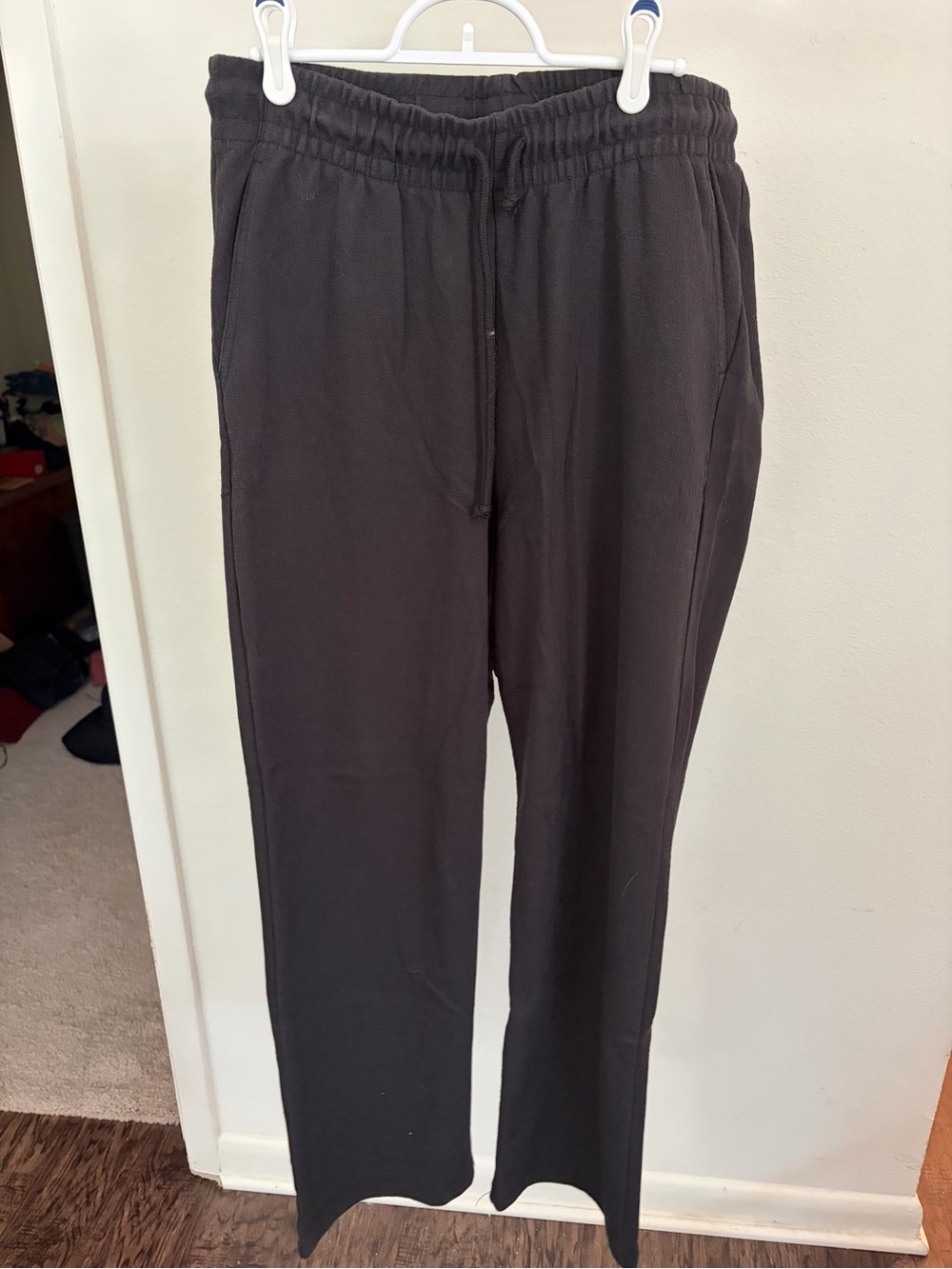 ZARA Men's Black Knit Drawstring Dress Pants